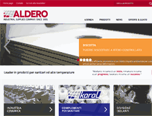Tablet Screenshot of aldero.com